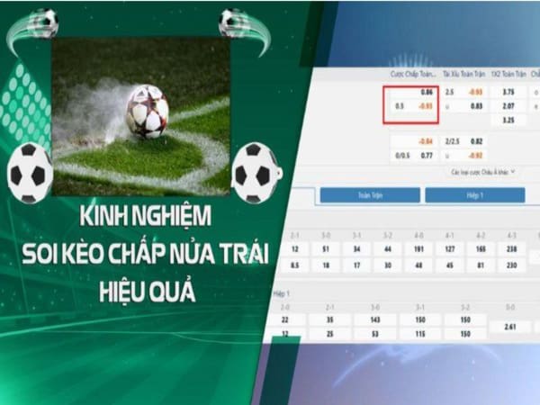 Bỏ túi một vài mẹo bắt kèo nửa trái hiệu quả