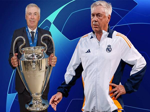 Những thành tích HLV Carlo Ancelotti tại Cup Châu Âu