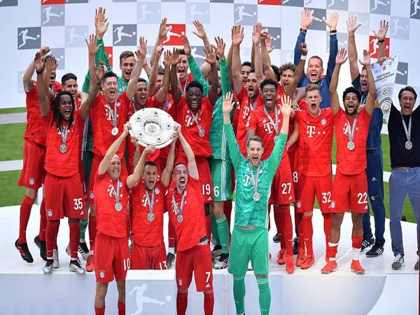 Tìm hiểu các đội bóng vô địch Bundesliga nhiều lần nhất